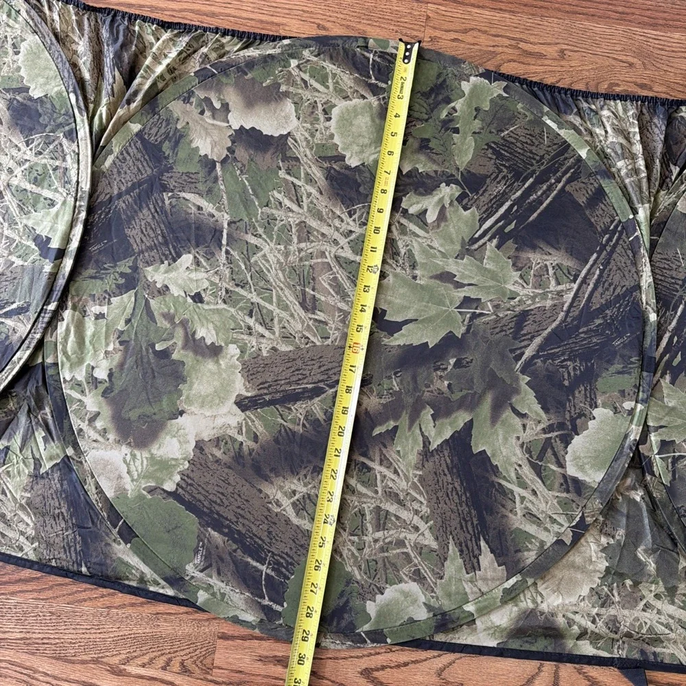 Ameristep Pop Up Ground Blind Camo Portable‎ Hunting Turkey Deer Layout